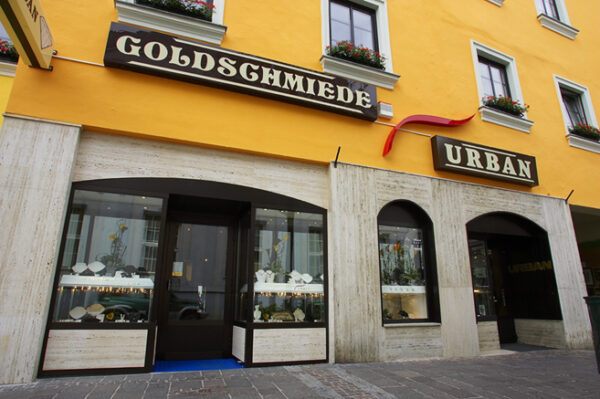 Goldschmiede Urban Tulln Firma außen
