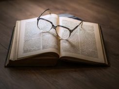 glossar, glasses, book, education