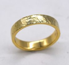 Goldschmiede Urban Hammerschlag Ring