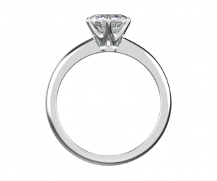 Solitär mit 6 Krappen